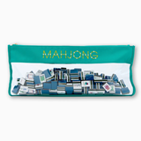 Aqua Bamboo Mahjong Bag | Oh My Mahjong