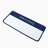Navy Bamboo Mahjong Bag | Oh My Mahjong