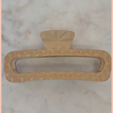 Prism Pressed Rectangle Hairclip | Matte