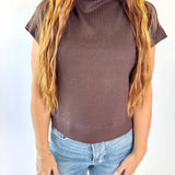 Chic Comfort Mock Neck Knit Top