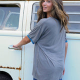 Water Your Dreams Ringer Tee Shirt | Natural Life