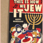 This Is How We Jew It | Hanukkah Greeting Card
