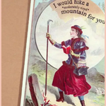 I Would Hike A Mountain For You | Greeting Card