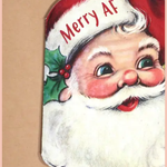 Merry AF | Holiday Greeting Card