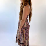 Ruffle + Lace Boho Midi Sundress