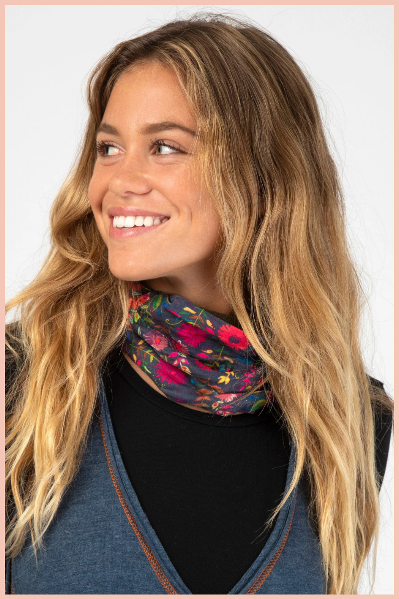Fleece Boho Bandeau Headband | NATURAL LIFE