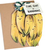 This Shit Is Bananas | Funny Sympathy Card
