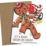 Rough Season For Gingers | Humorous Christmas Card