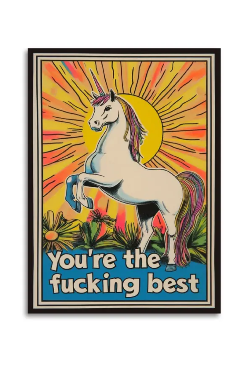 You're the Fucking Best | Greeting Card