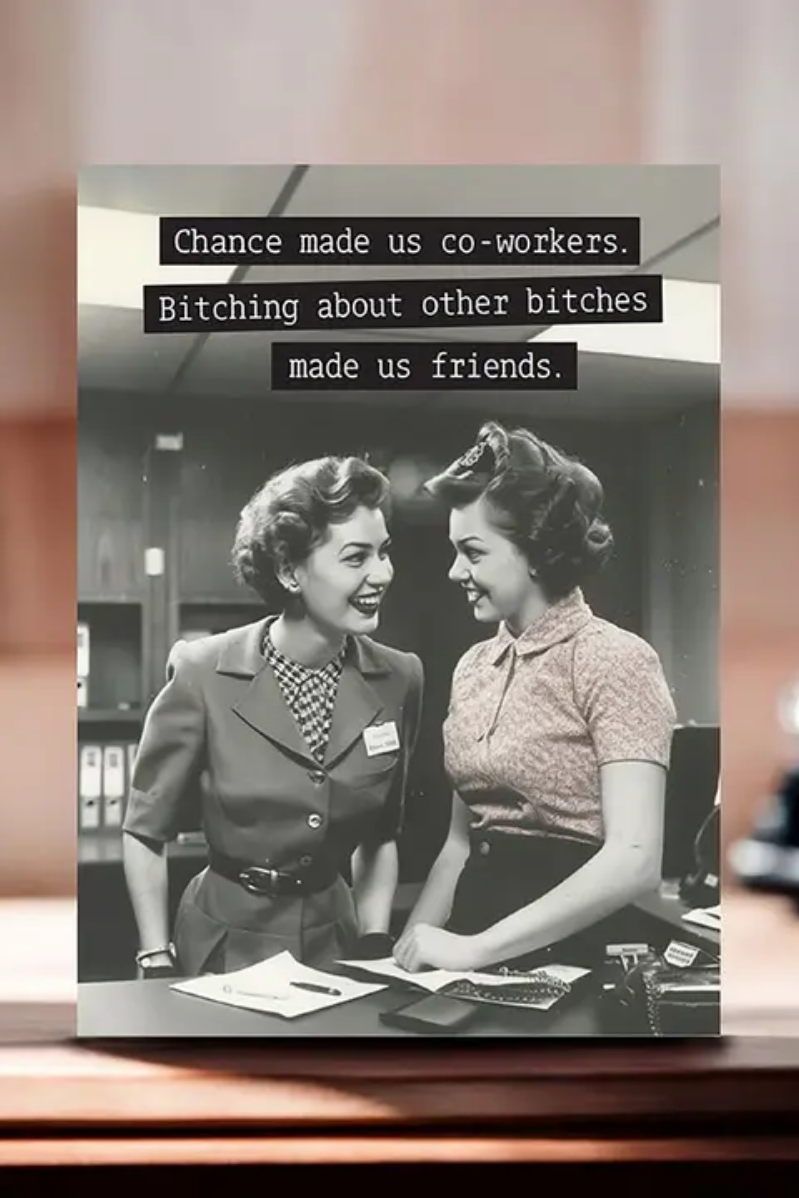 Chance Made Us Co-Workers | Greeting Card