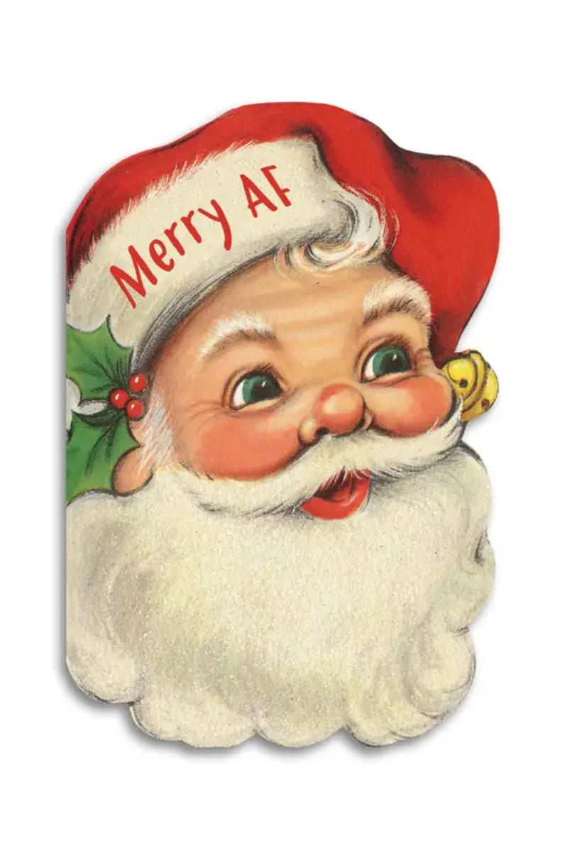Merry AF | Holiday Greeting Card