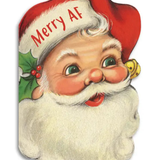 Merry AF | Holiday Greeting Card