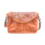 Occurrence Studded Leather Crossbody in Tan Dip Dye| Bed|Stü