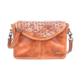 Occurrence Studded Leather Crossbody in Tan Dip Dye| Bed|Stü