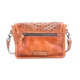 Occurrence Studded Leather Crossbody in Tan Dip Dye| Bed|Stü