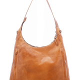 Dallas LTC Leather Shoulder Bag in Black Rustic | Bed|Stü