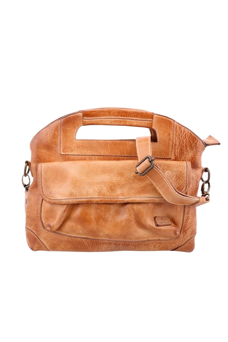Greenway Leather Crossbody Bag in Tan Rustic | Bed|Stü