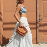Greenway Leather Crossbody Bag in Tan Rustic | Bed|Stü
