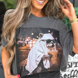 Ghost Raccoon Graphic Tee