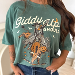 Giddy Up Ghouls Graphic Tee