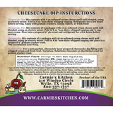 Black Cherry Vanilla Cheesecake Dip Mix | Carmie’s Kitchen
