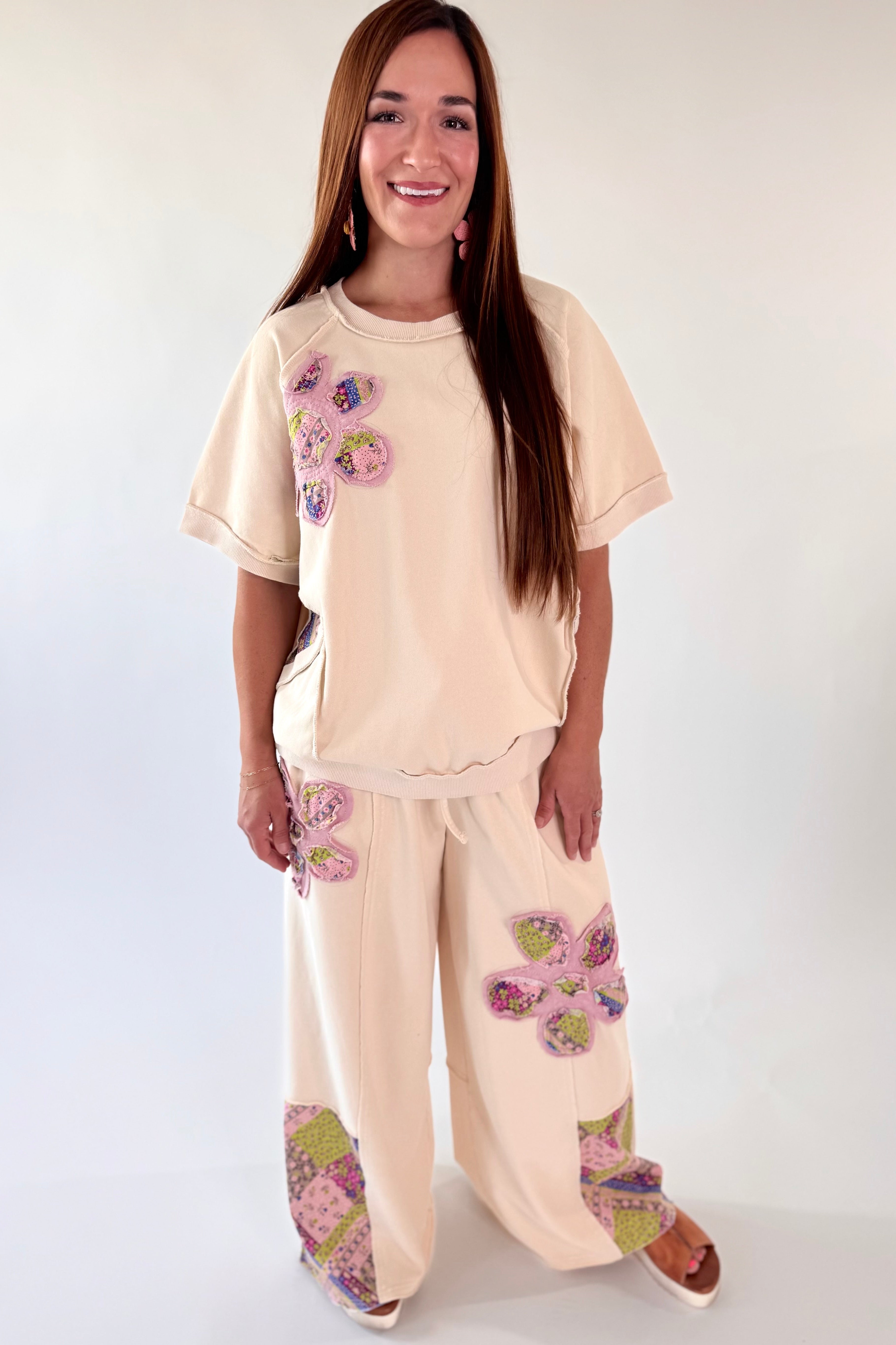 Boho Bloom Patchwork Top