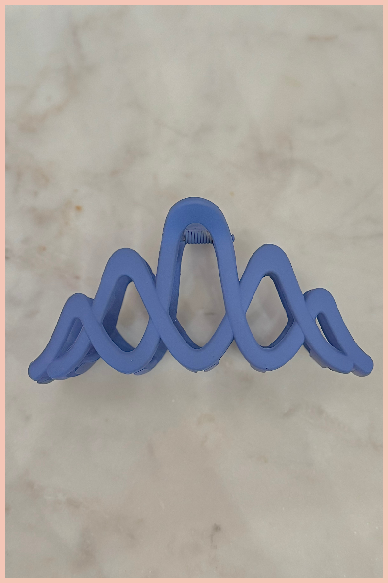 Cross Weaved Matte Hairclip