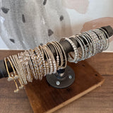 Diamond Open Stretch Bangle