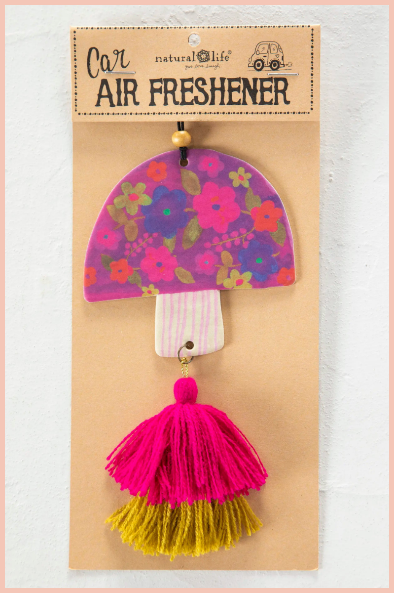 Purple Mushroom Air Freshener | NATURAL LIFE