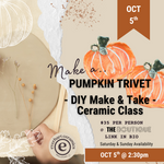 Pumpkin Trivet Class - October 5th