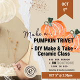 Pumpkin Trivet Class - October 5th