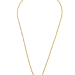 Mahj Ball Chain Necklace in Shiny Gold