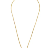 Mahj Ball Chain Necklace in Shiny Gold