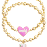 Mahj Ball Bead Stretch Bracelet