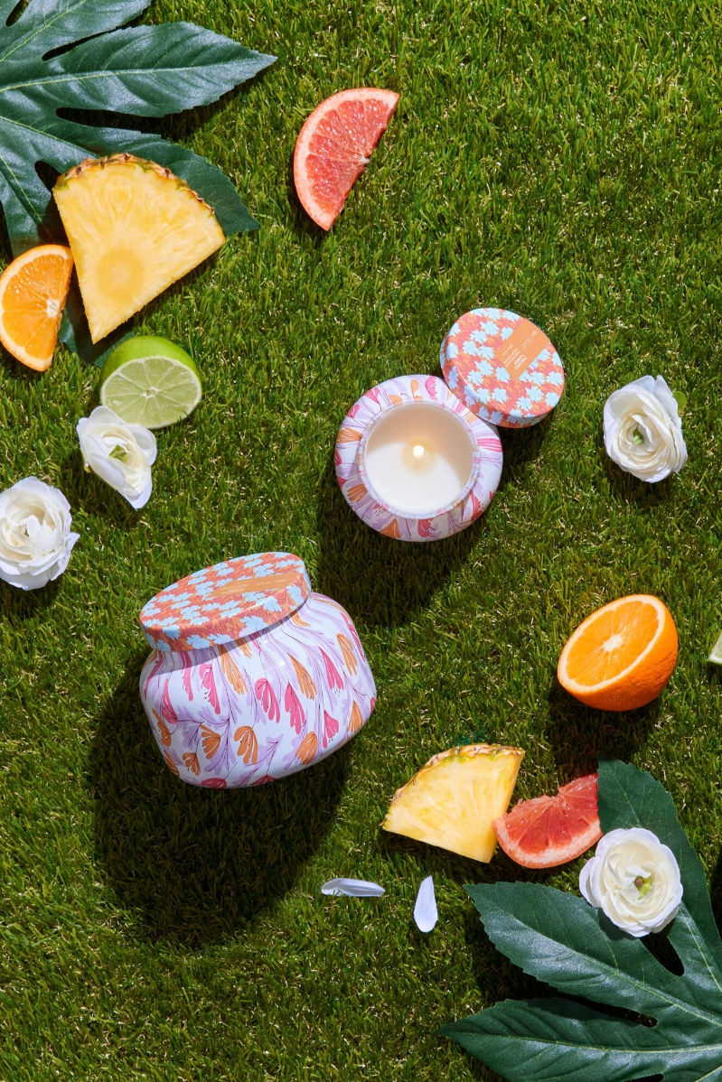Pattern Play Candle | Pineapple Flower