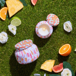Pattern Play Candle | Pineapple Flower