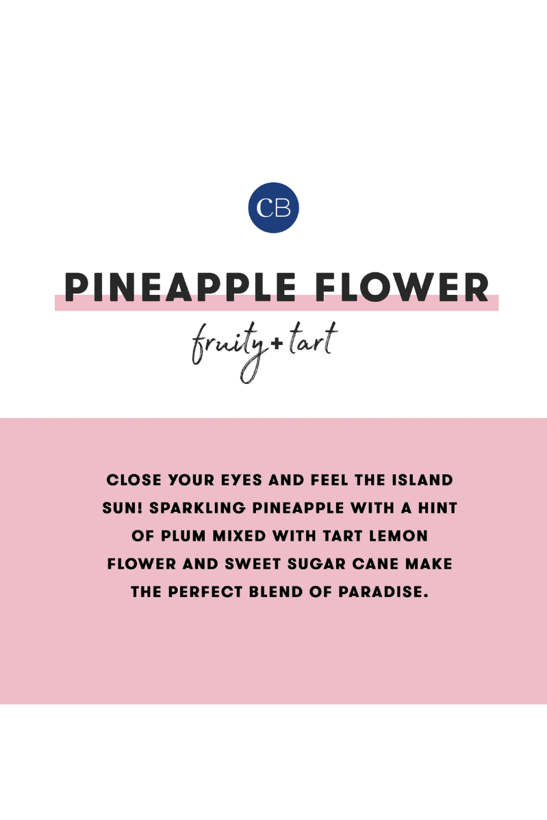 Pattern Play Candle | Pineapple Flower