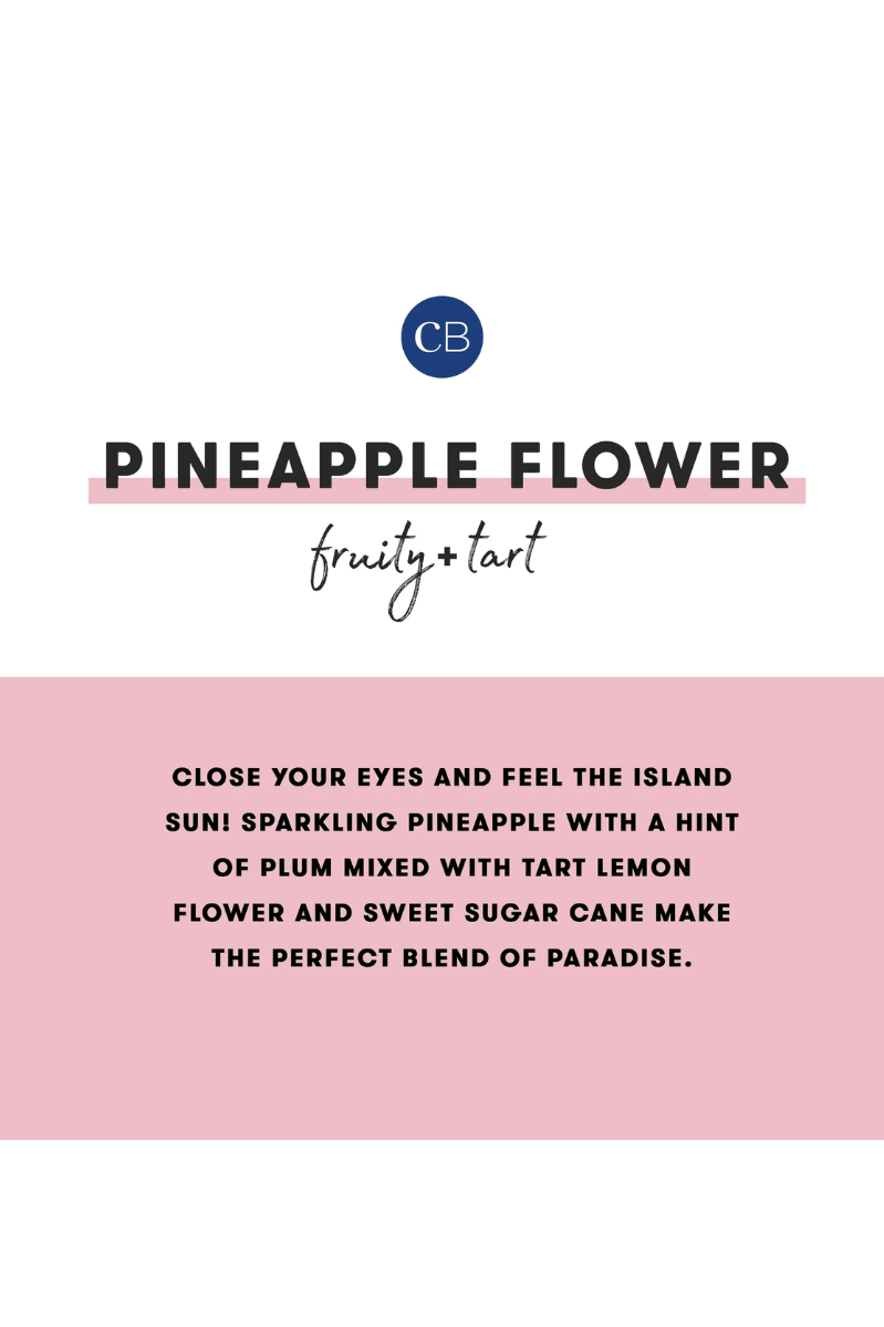 Pattern Play Candle | Pineapple Flower