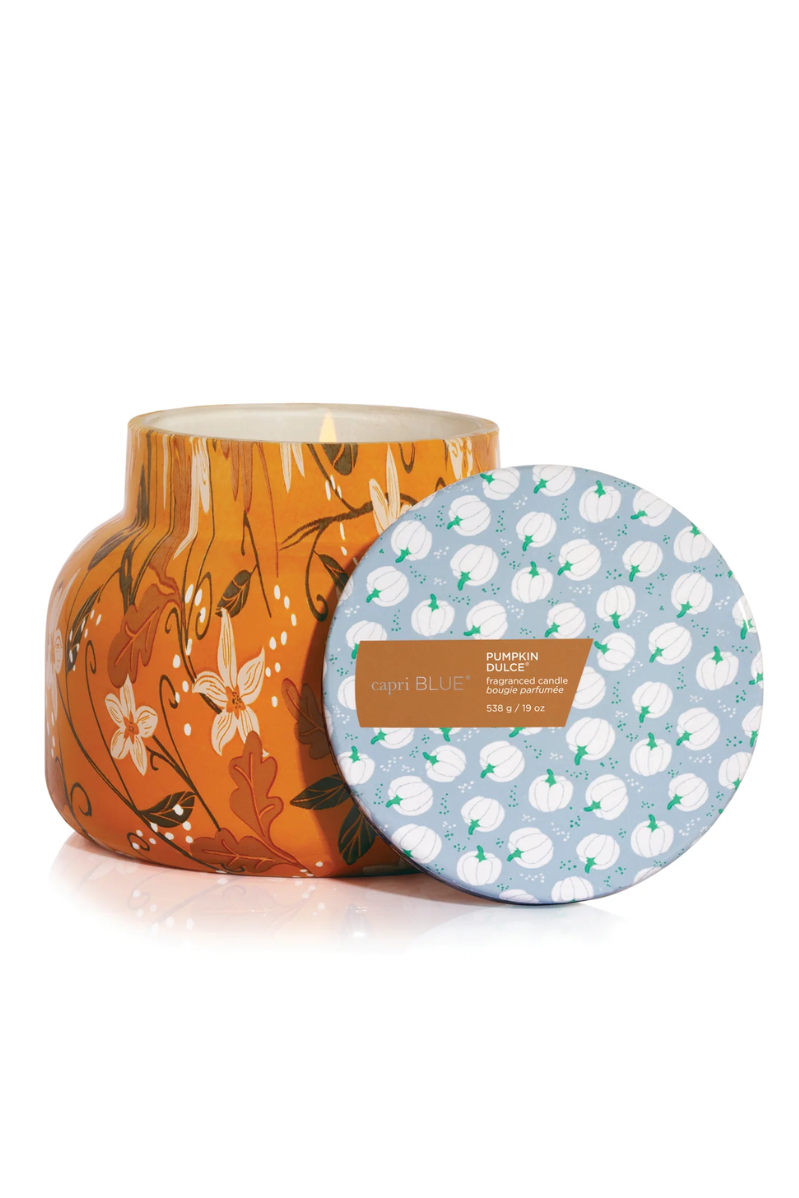 Holiday Pattern Play Candle | Pumpkin Dulce