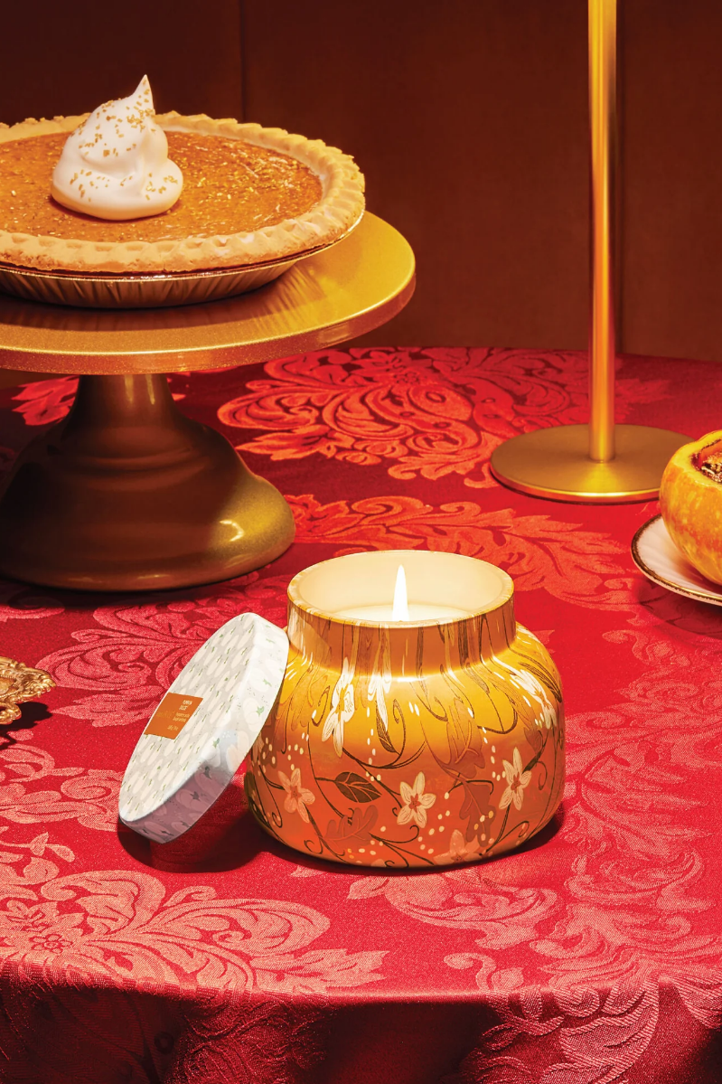  Holiday Pattern Play Candle | Pumpkin Dulce