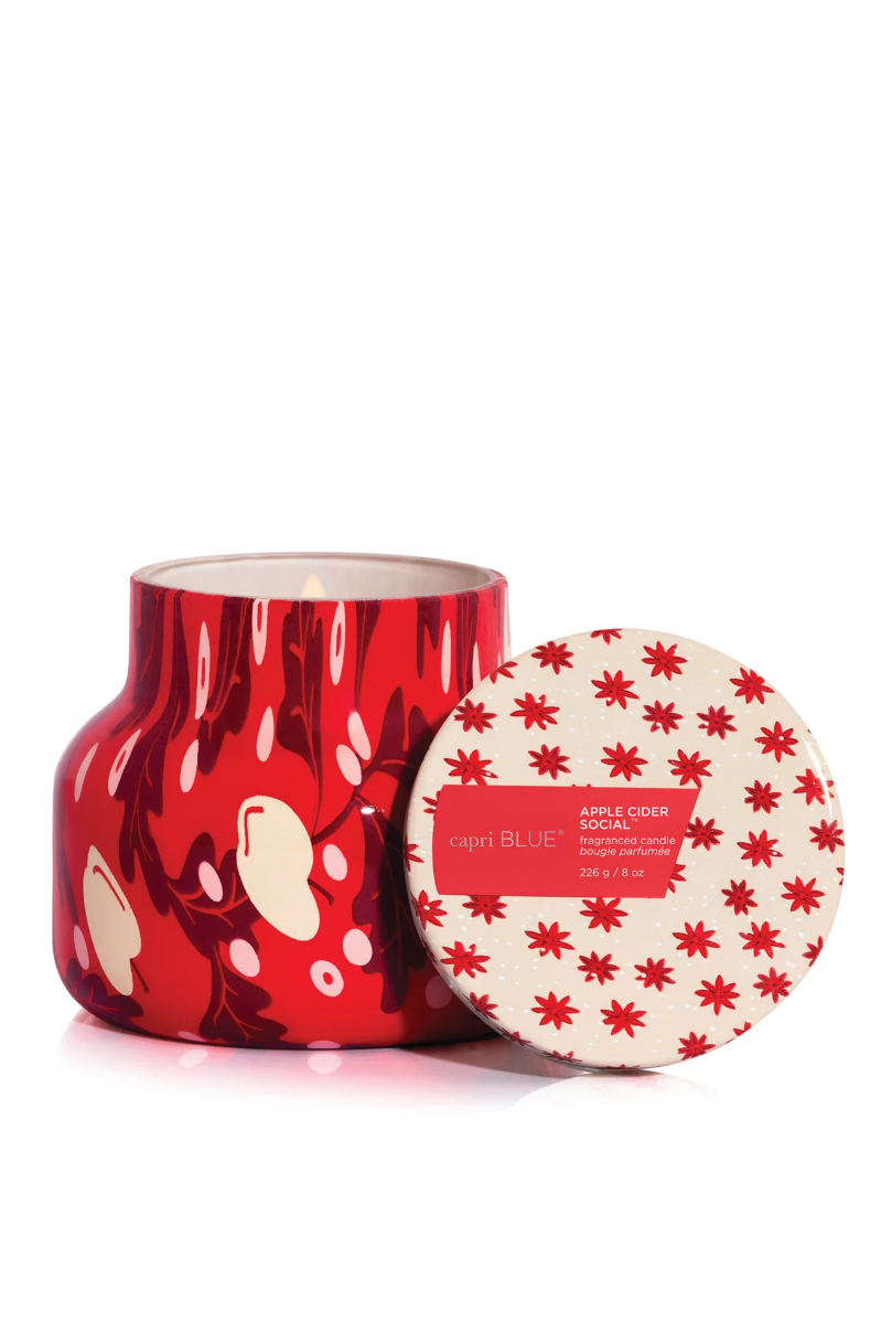 Holiday Pattern Play Candle | Apple Cider Social