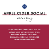 Holiday Pattern Play Candle | Apple Cider Social