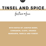 Holiday Pattern Play Candle | Tinsel & Spice