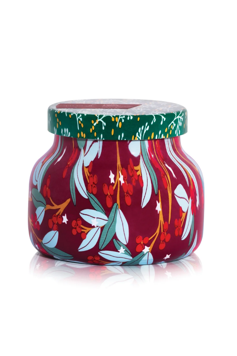 Holiday Pattern Play Candle | Tinsel & Spice