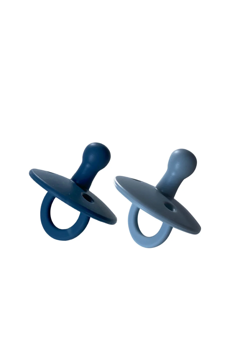 2 Pack Silicone Pacifiers | Cloud + Moon