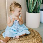 Celeste Macrame Teether + Bead