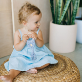 Celeste Macrame Teether + Bead