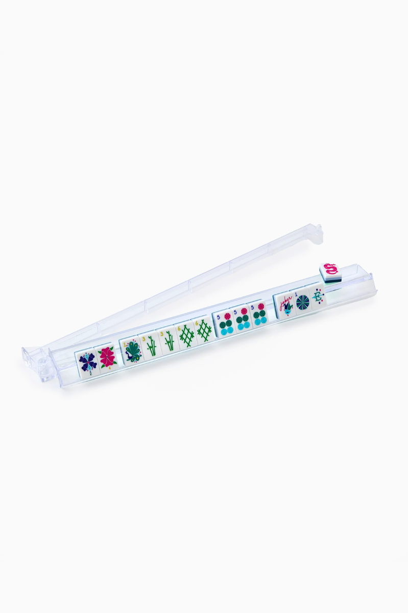 Clear Acrylic Shell Rack & Pusher Set | Oh My Mahjong