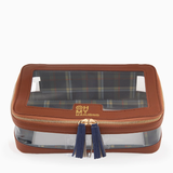 Cognac Tile Storage Bag | Oh My Mahjong