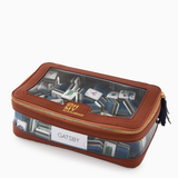 Cognac Tile Storage Bag | Oh My Mahjong
